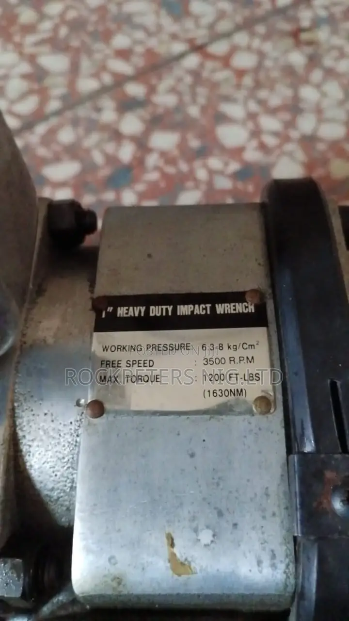 Suntech 1" Heavy Duty Impact Wrenchb
