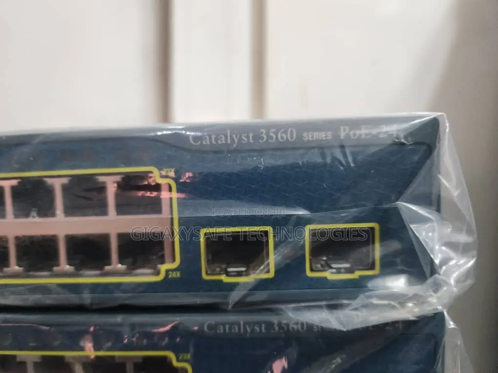 Cisco Catalyst Ws-C3560-24ps-S Smi 24-Port 10/100base-Tx Poe Switch