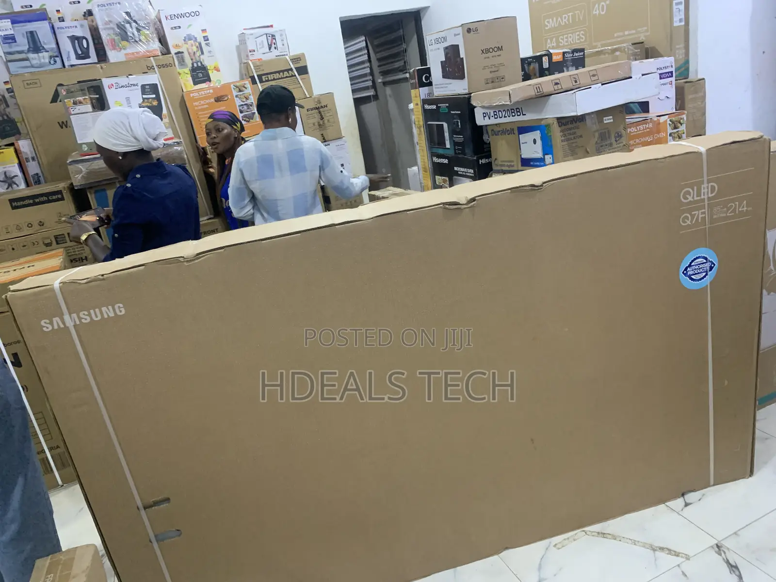 Samsung 85” Qled Smart Tv With Quantum Dot Technology