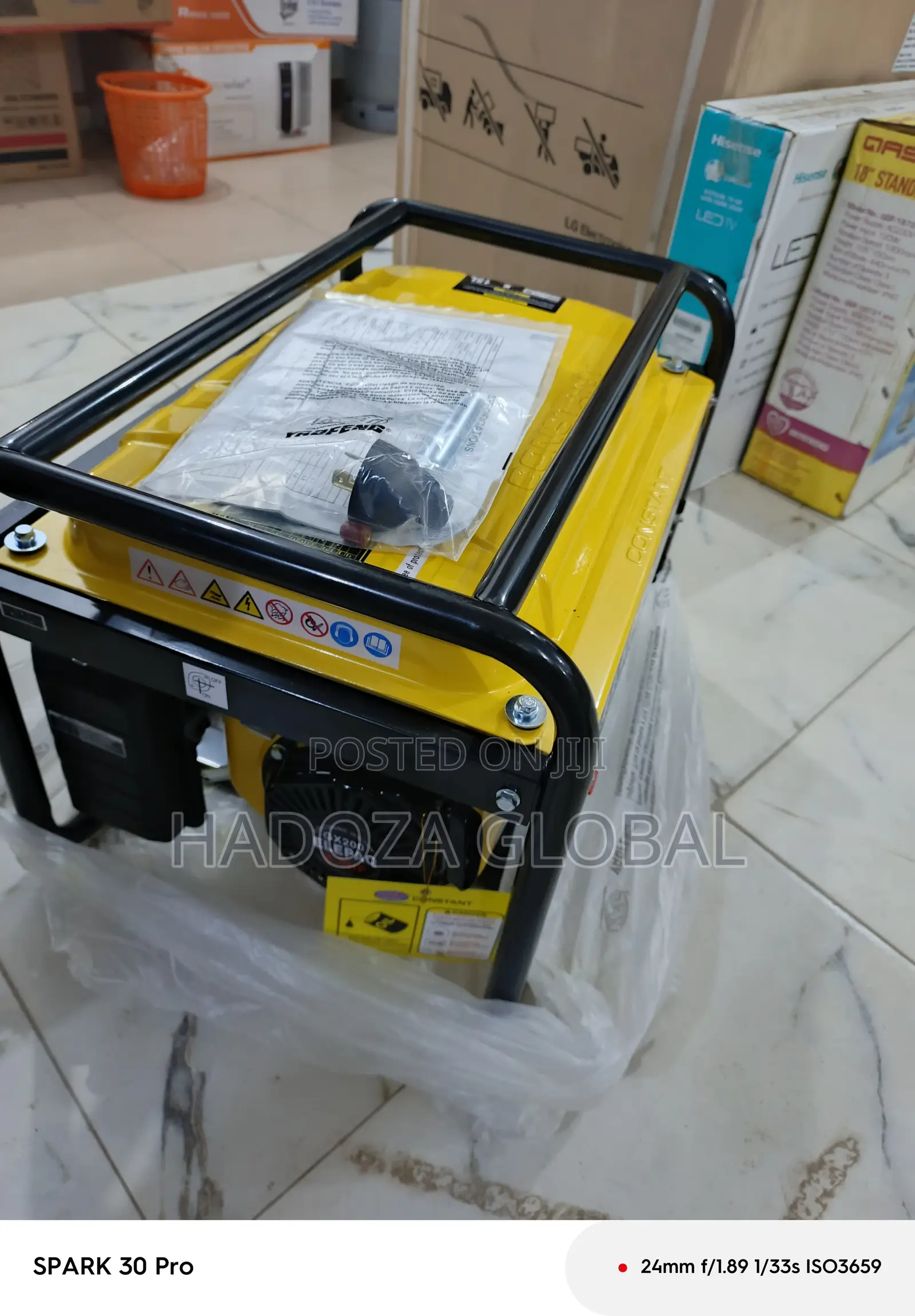 Sv6800 Elepaq Gen – Copper Coil, Manual Start, 4.5kva