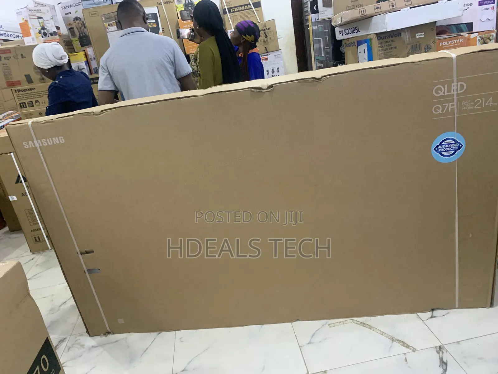 Samsung 85-Inch Qled Smart Tv – Smart Hub Voice Control