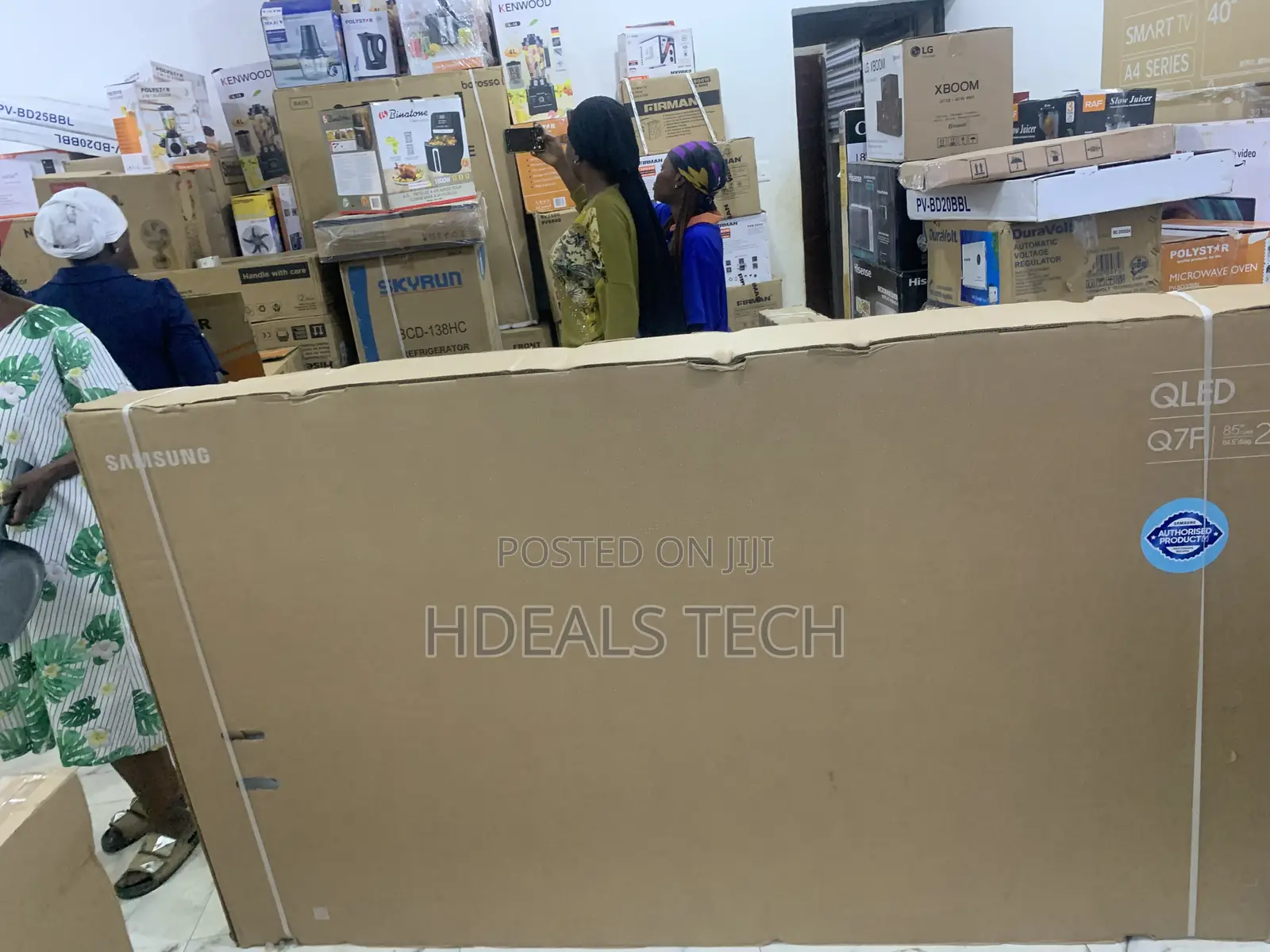 Samsung 85" Qled Smart Tv – Smart Hub Quantum Processor 