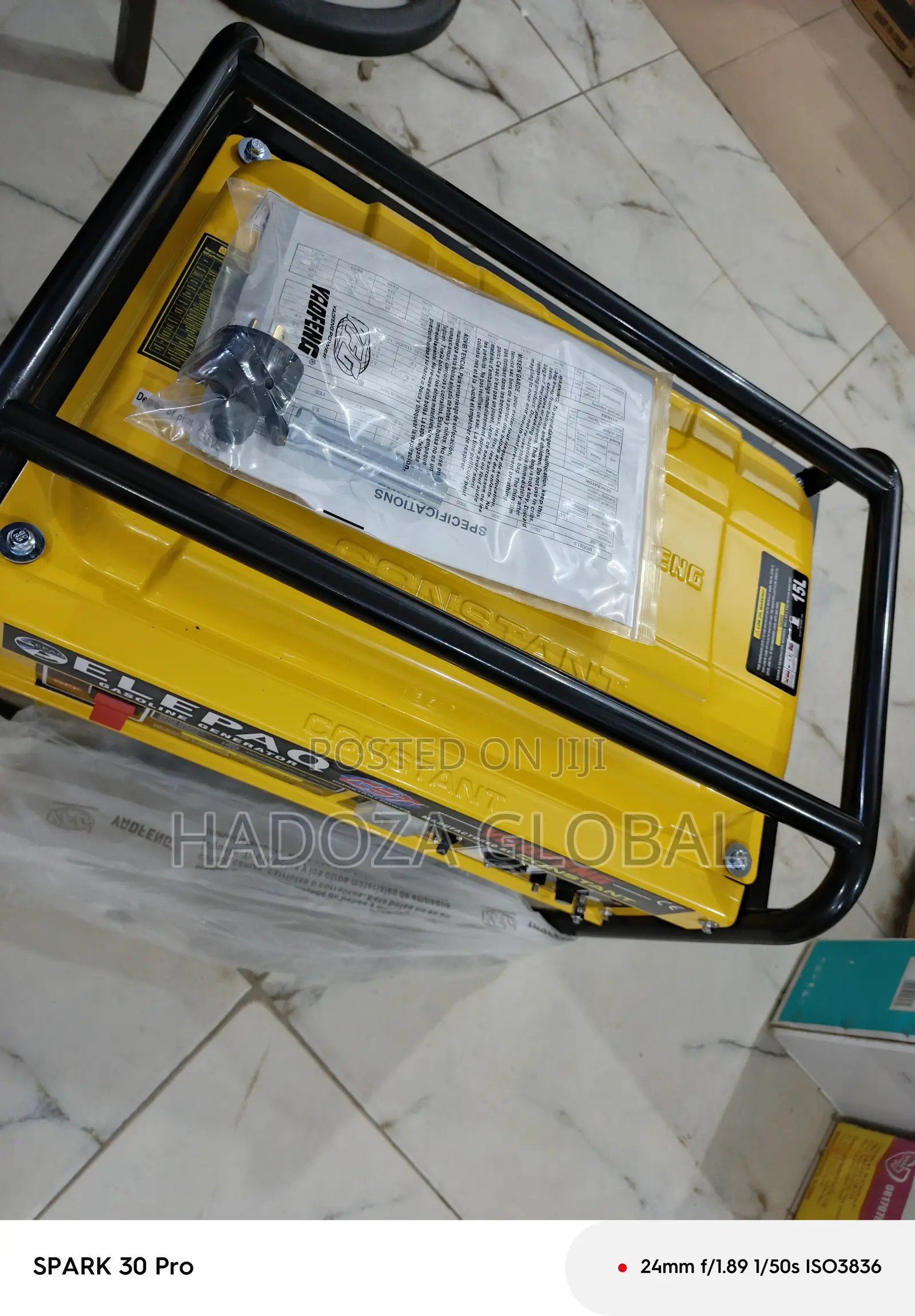Original Elepaq Sv6800 – Manual Gen, 4.5kva Copper Core