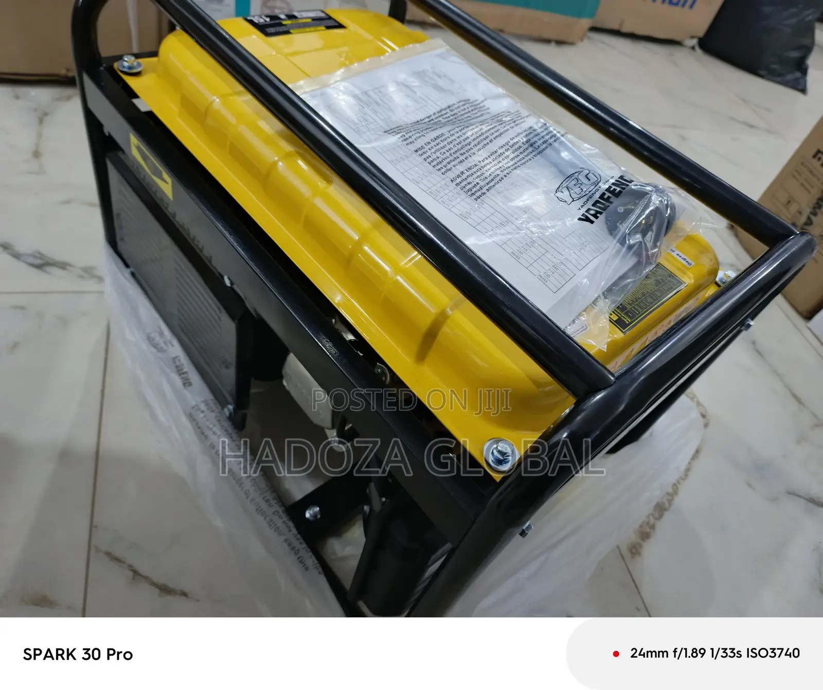 Elepaq Sv6800 4.5kva Generator – Copper & Manual Start