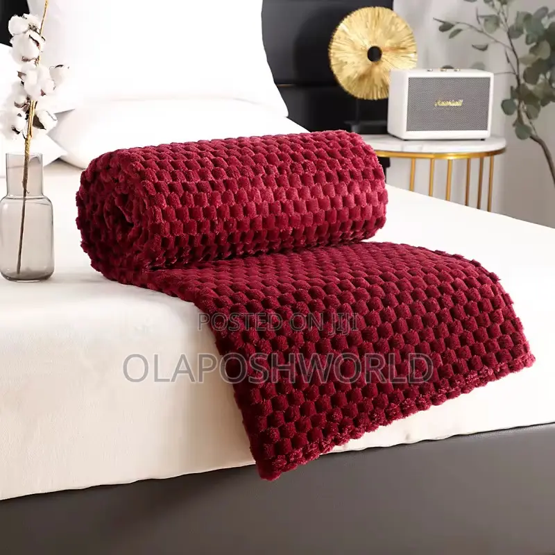 Wine Cozyloom Sofa Blanket
