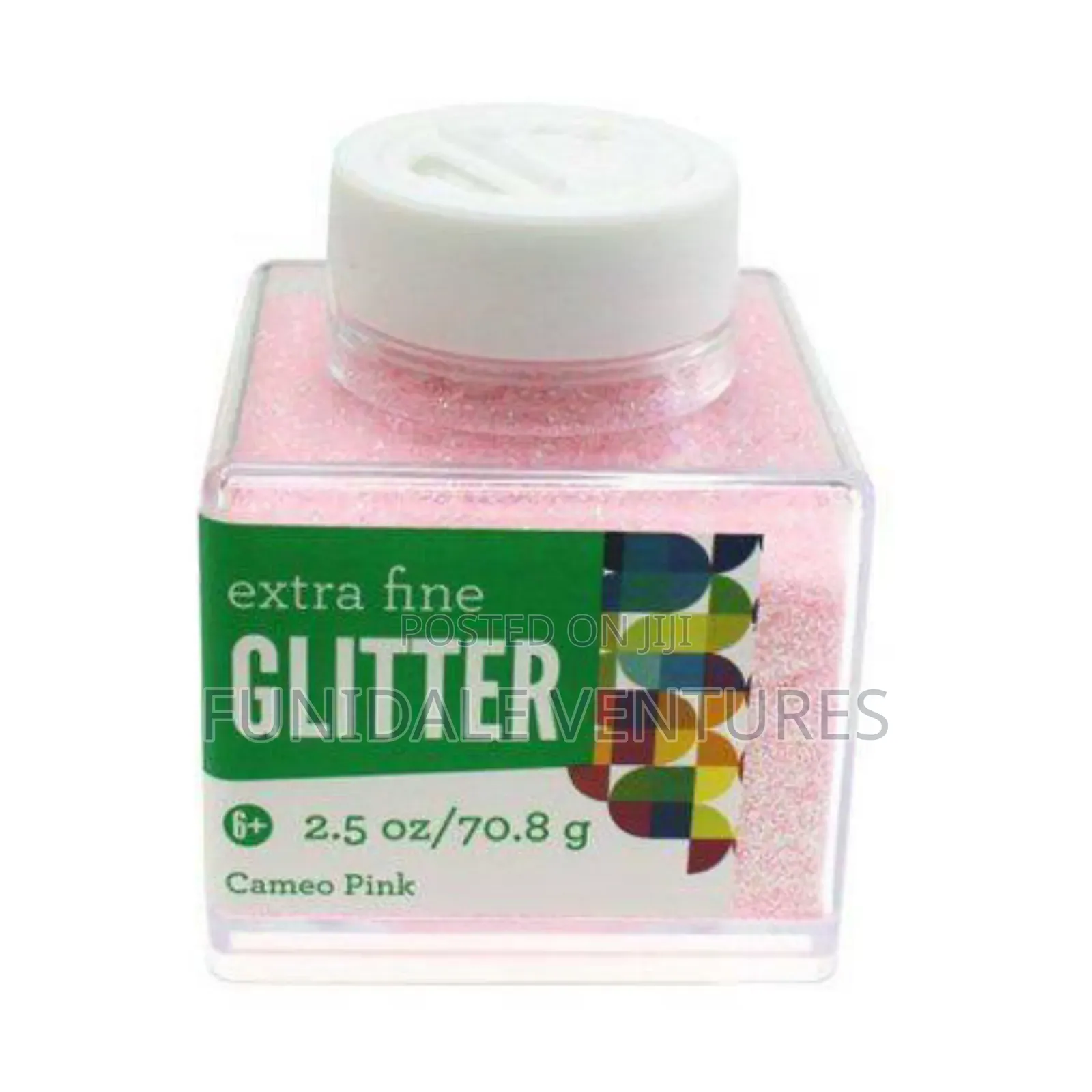 Cameo Pink Extra Fine Glitter - 70.8g
