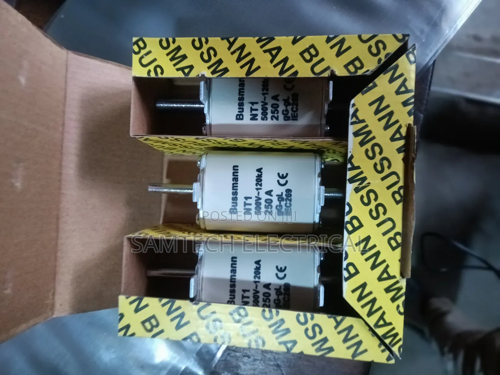 250a 500v Fuse Link Brass 3 PCS