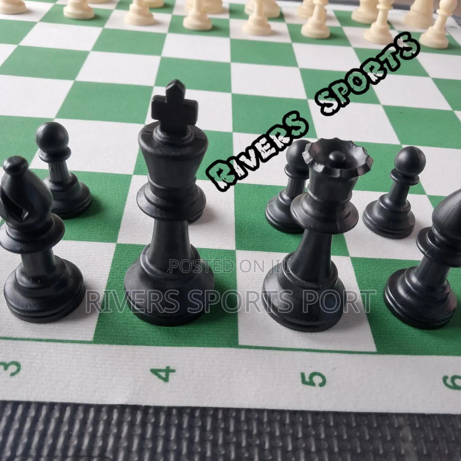 Biggest Tournament Chess Board Game With Foldable Mat Board