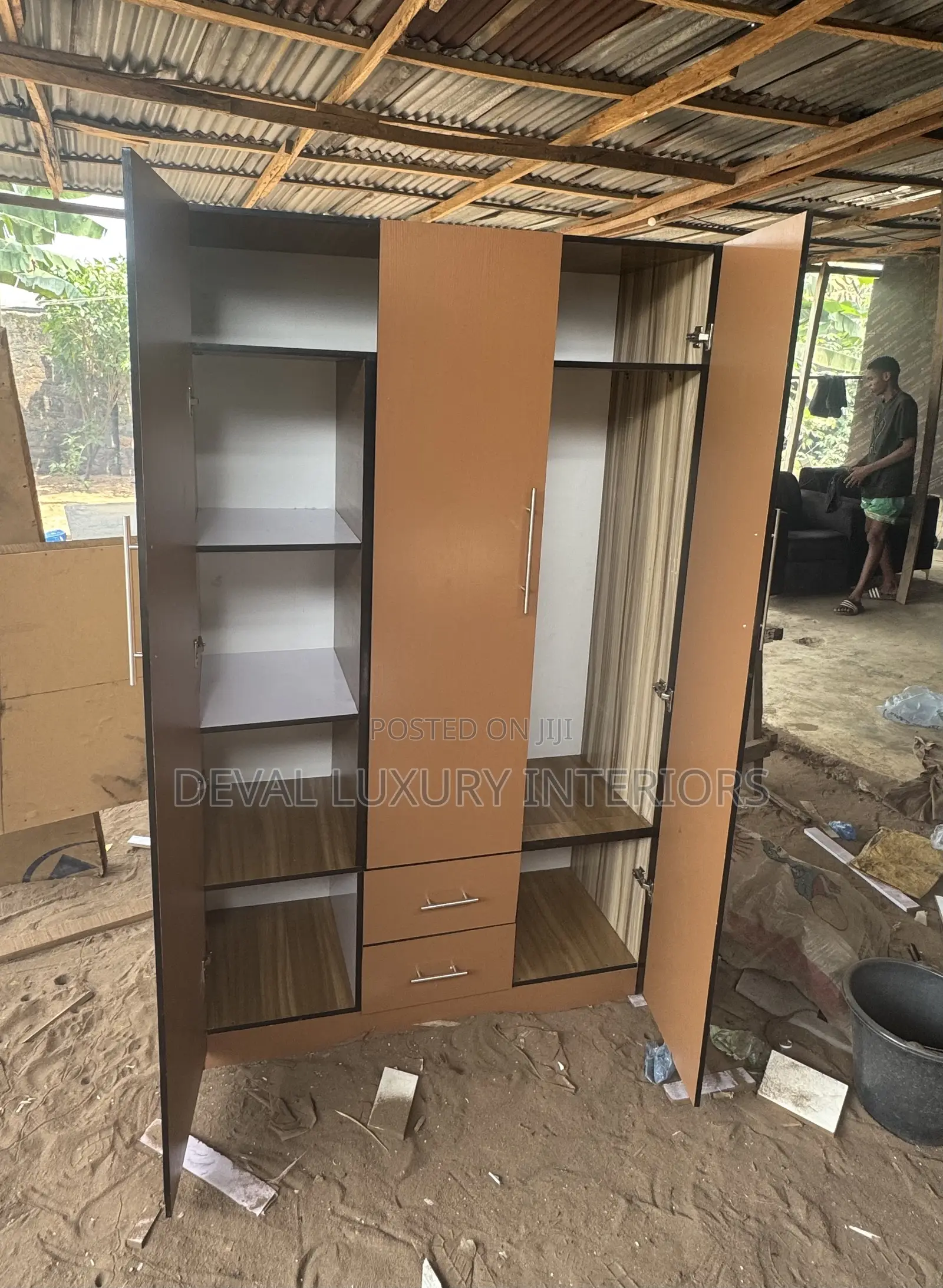 Big 7 by 4 HDF Wardrobe
