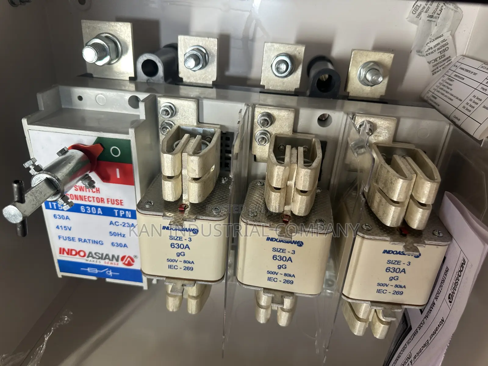 630amps Indoasian Switch Gear