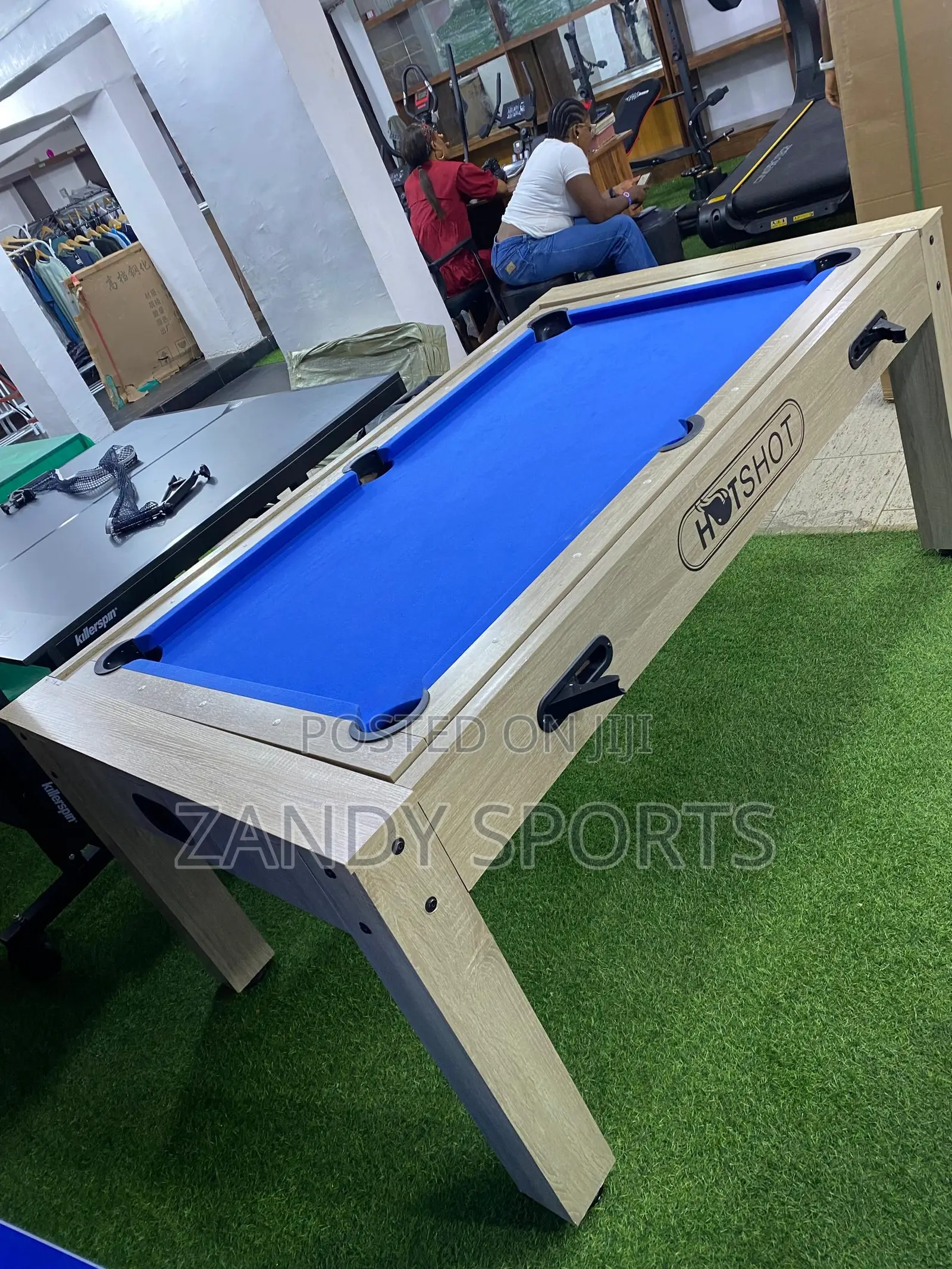 4 in 1 Snooker, Air Hockey, Table Tennis Both 6ft / 7ft