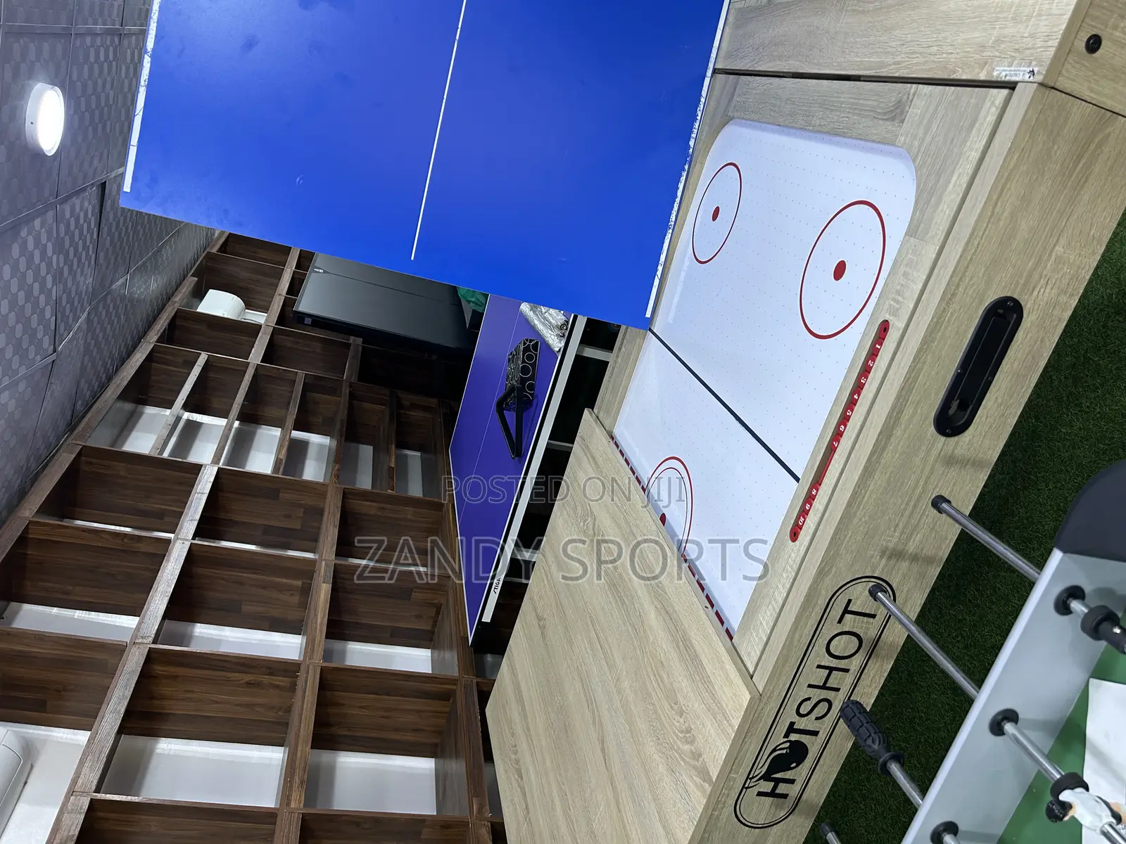 4 in 1 Snooker, Air Hockey, Table Tennis Both 6ft / 7ft