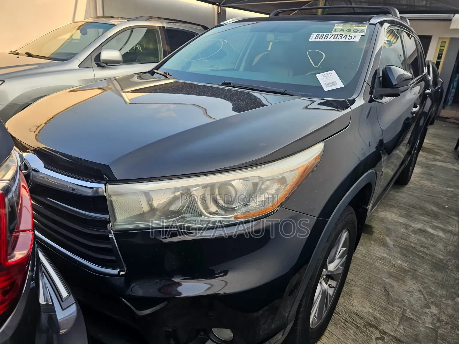 Toyota Highlander XLE V6 4x4 (3.5L 6cyl 6A) 2016 Black