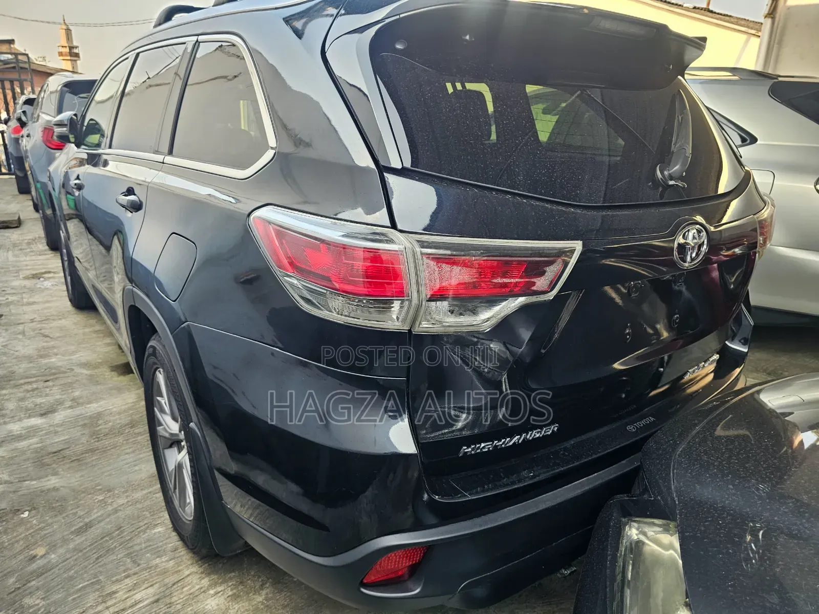 Toyota Highlander XLE V6 4x4 (3.5L 6cyl 6A) 2016 Black