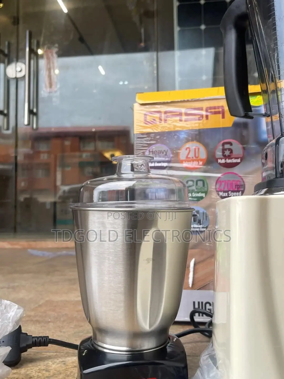Qasa Industrial Blender Grinder QBL-8032 Premium