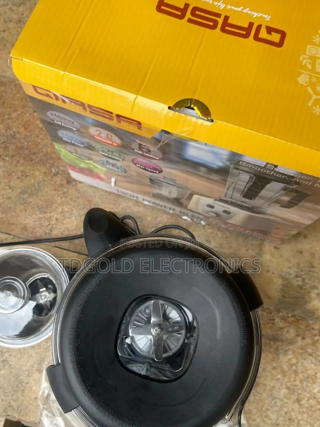 Qasa Industrial Blender Grinder QBL-8032 Premium