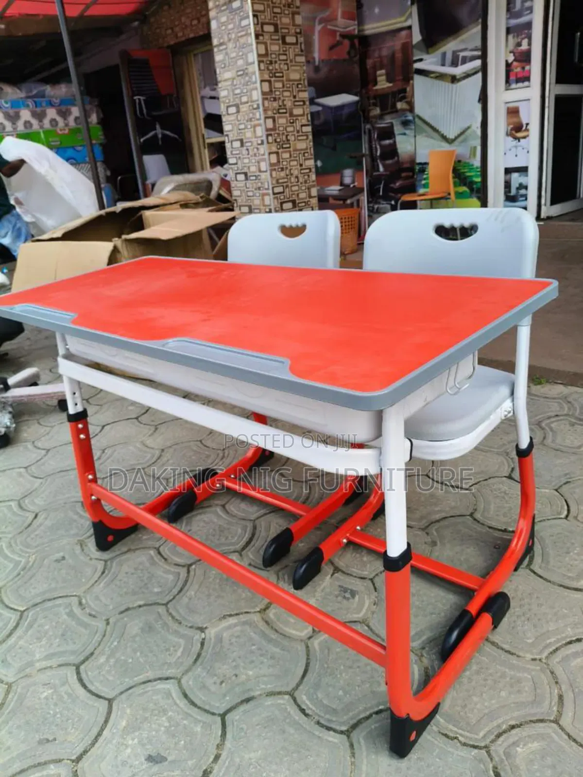 Students Reading Desk