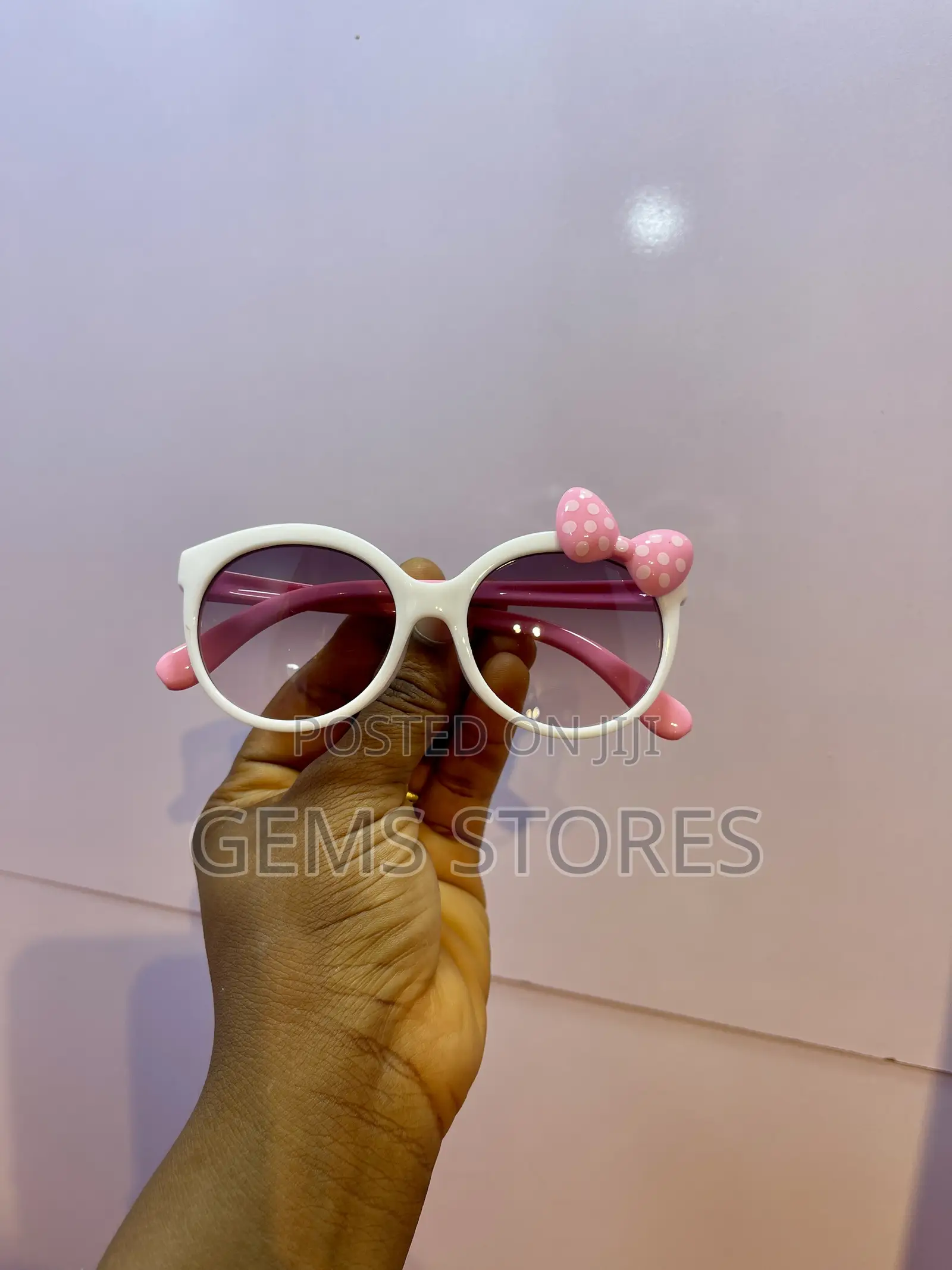 Cute Stylish Kids' Sunglasses With Bow Accents - Multiple Colors!