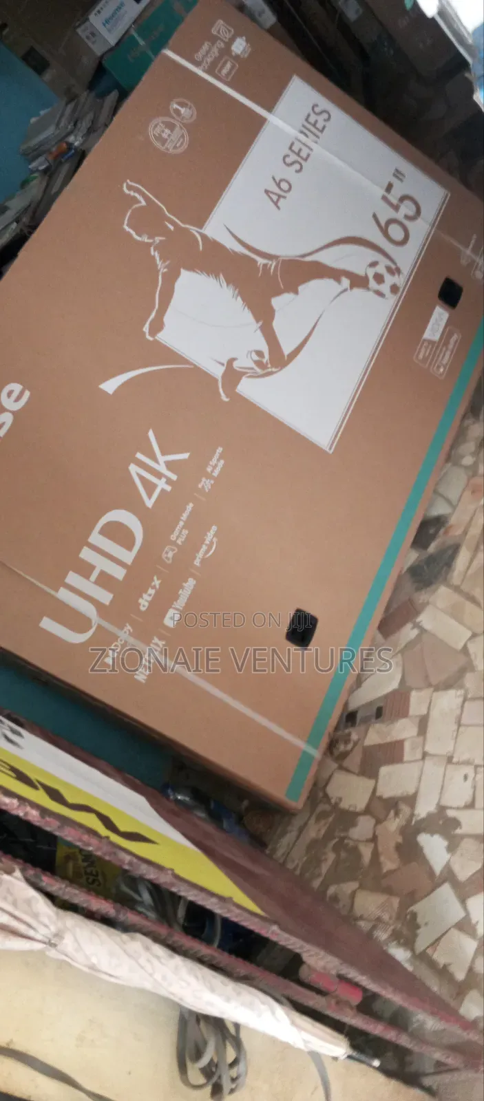 Hisense 65 Inches Uhd Smart Television With Free Bracket | Tv 65 A6