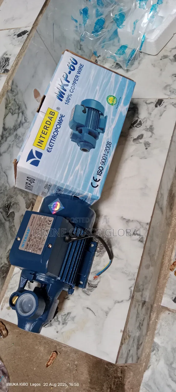 0.5hp Interdab Pump