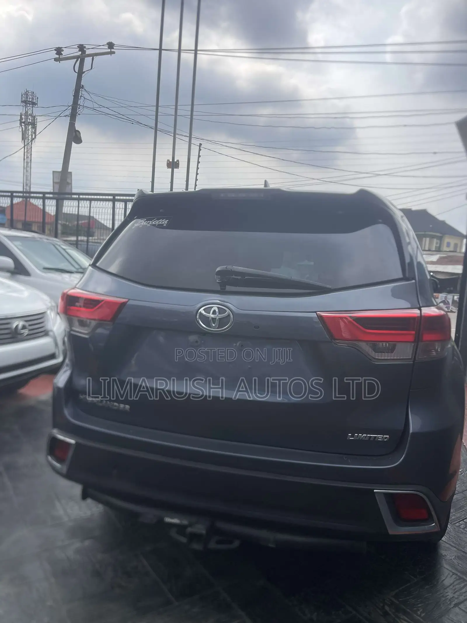 Toyota Highlander Limited Platinum 4x2 V6 (3.5L 6cyl 8A) 2018 Blue