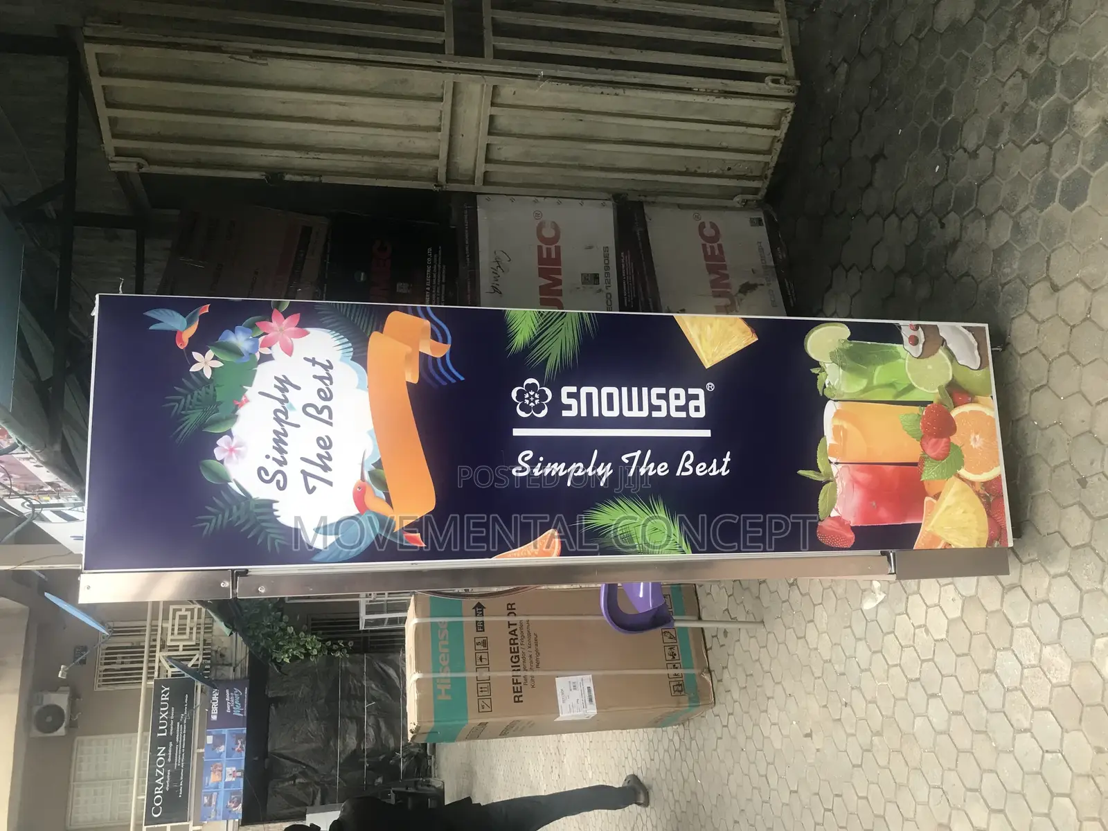Snowsea Upright Cooler / Chiller 700litres