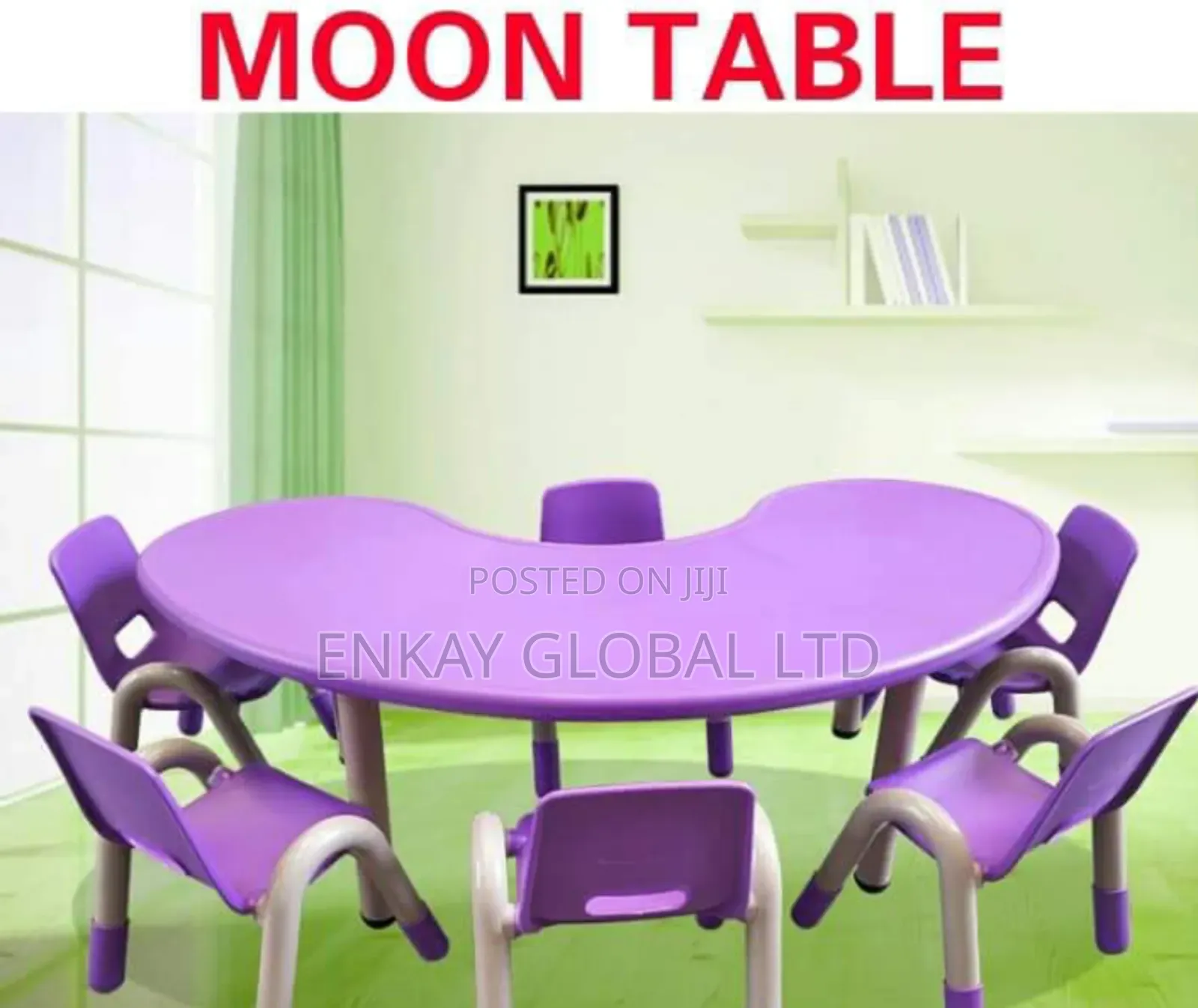 Half Moon Children Reading Table
