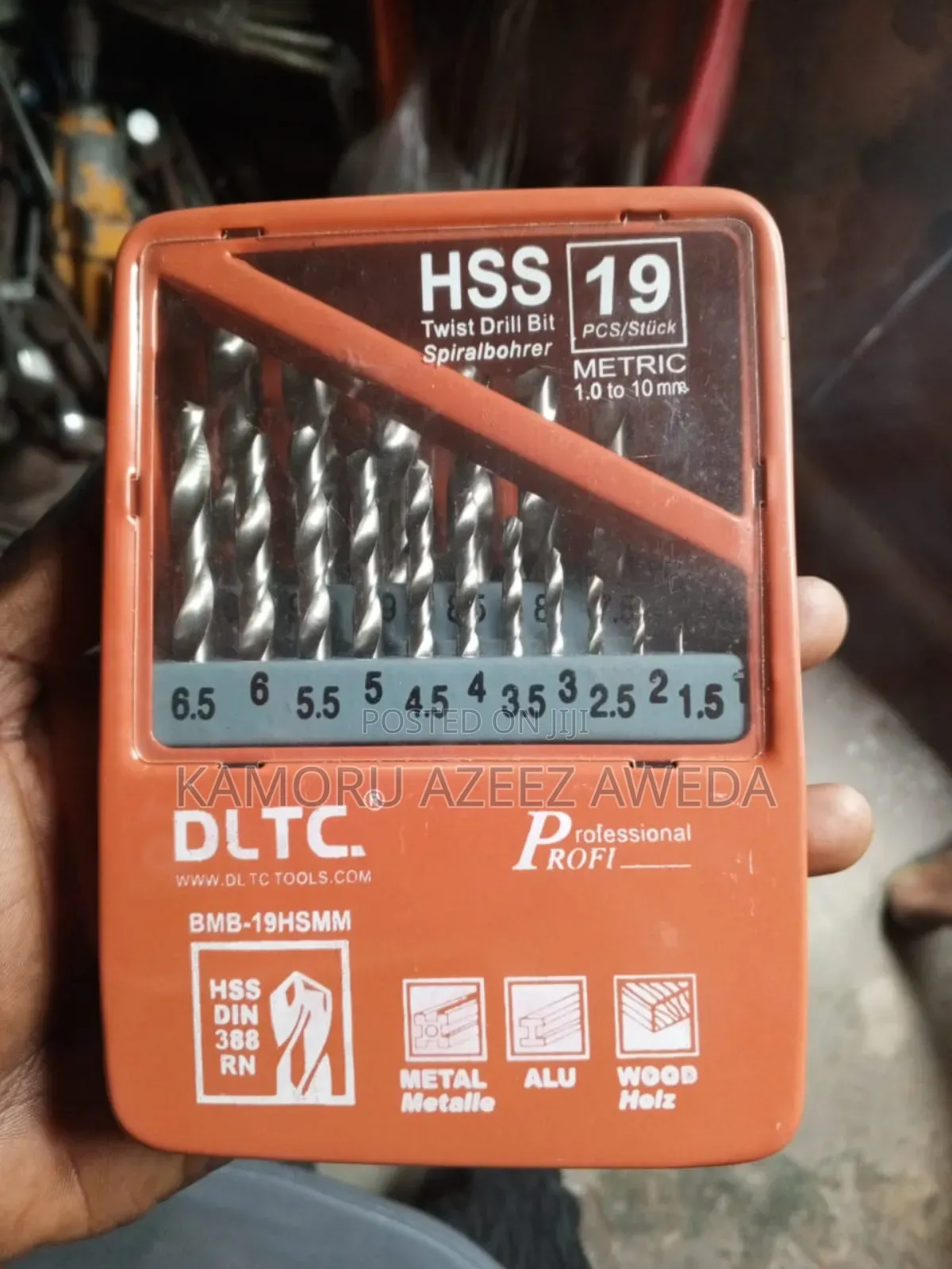 HSS Twist Drilling Bit 19pics Best Quality