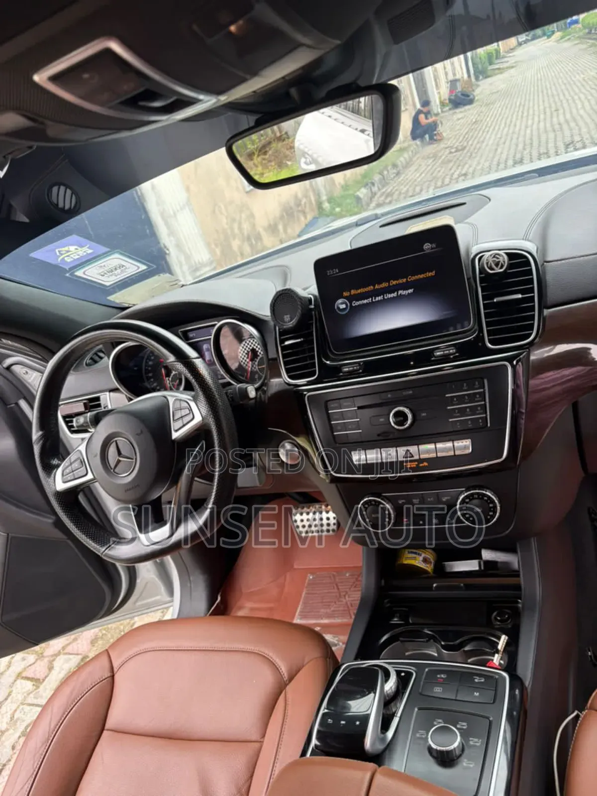 Mercedes-Benz GLE-Class AMG GLE 43 4MATIC 2017 Silver