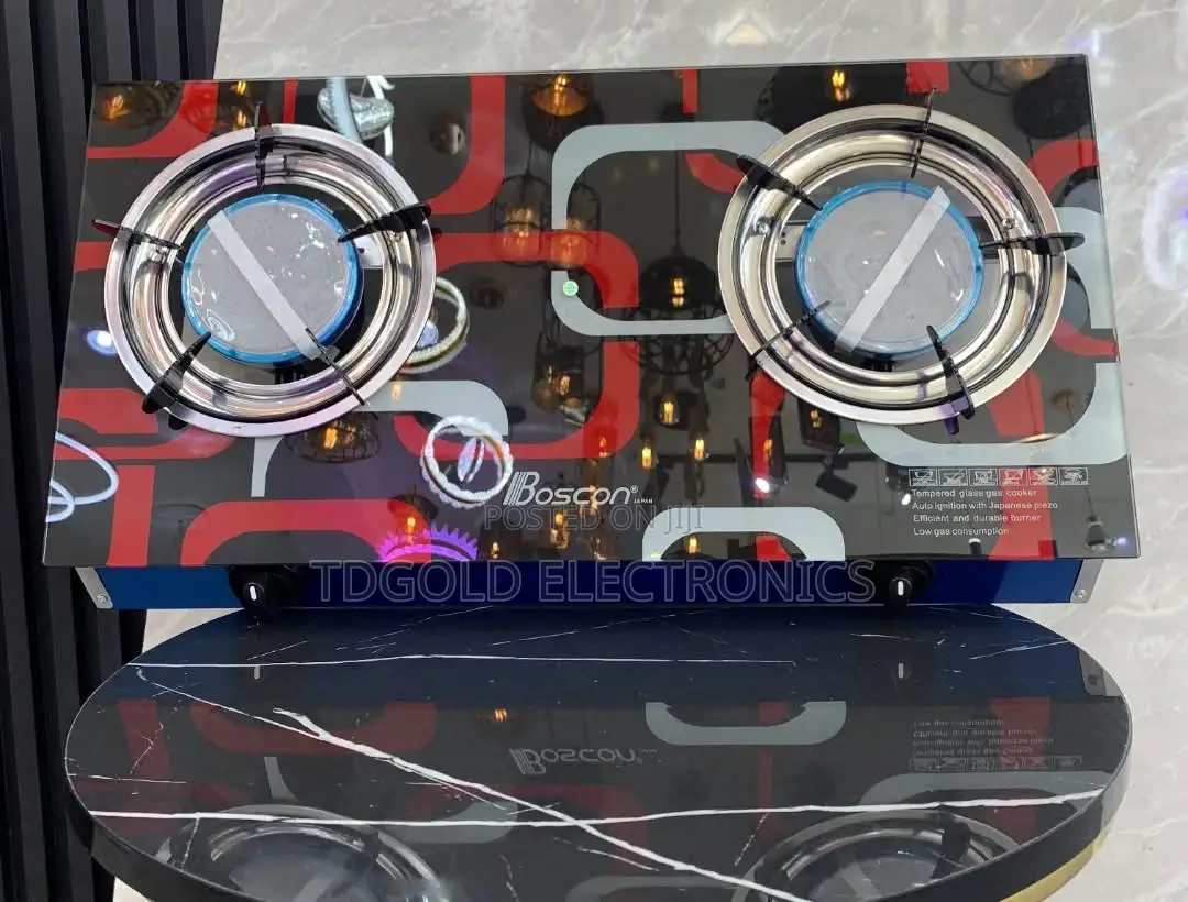 Boscon 2-Burner Infrared Gas Cooker