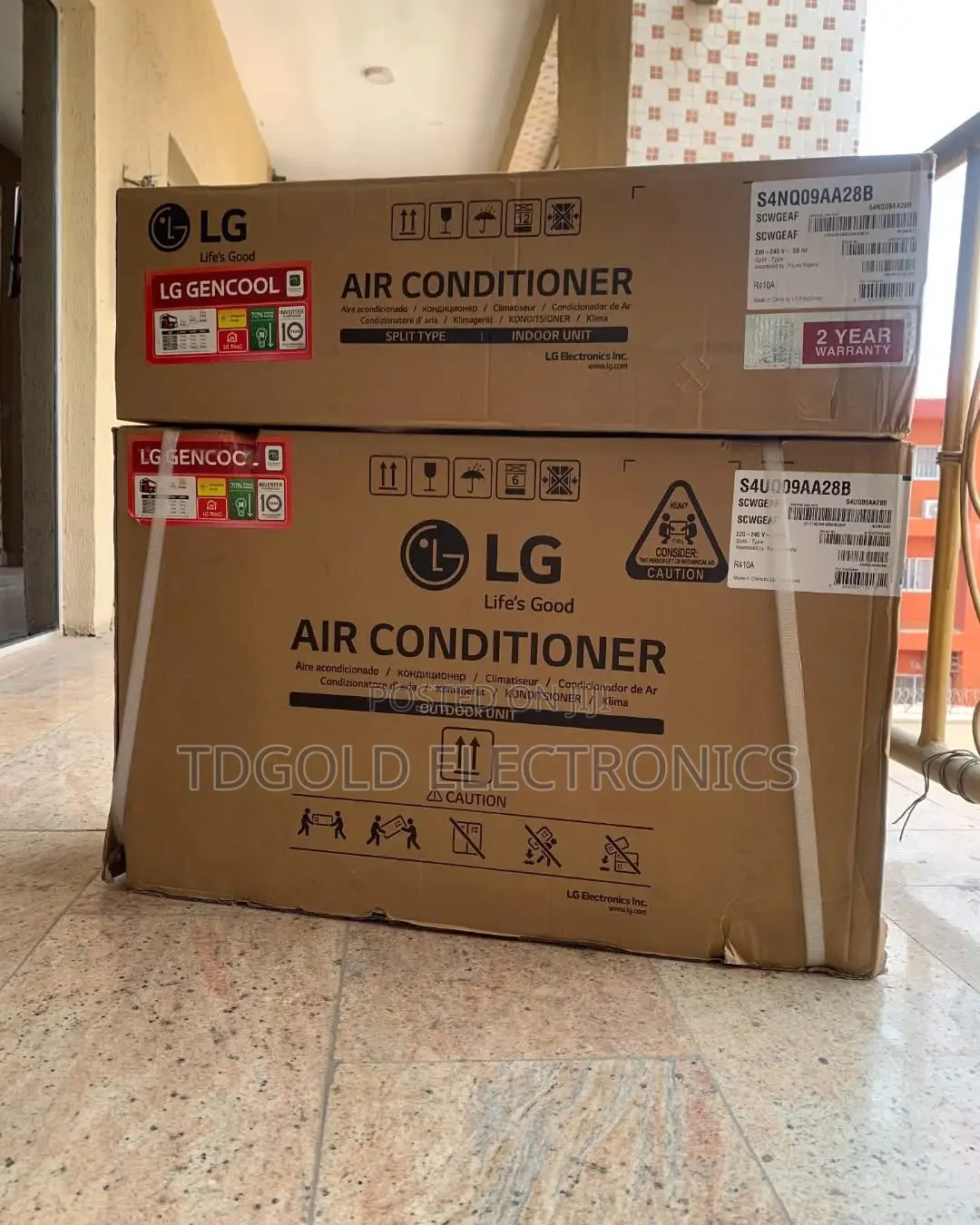 Lg Air Conditioner SPL 1.0hp Gencool-B Air Conditioner
