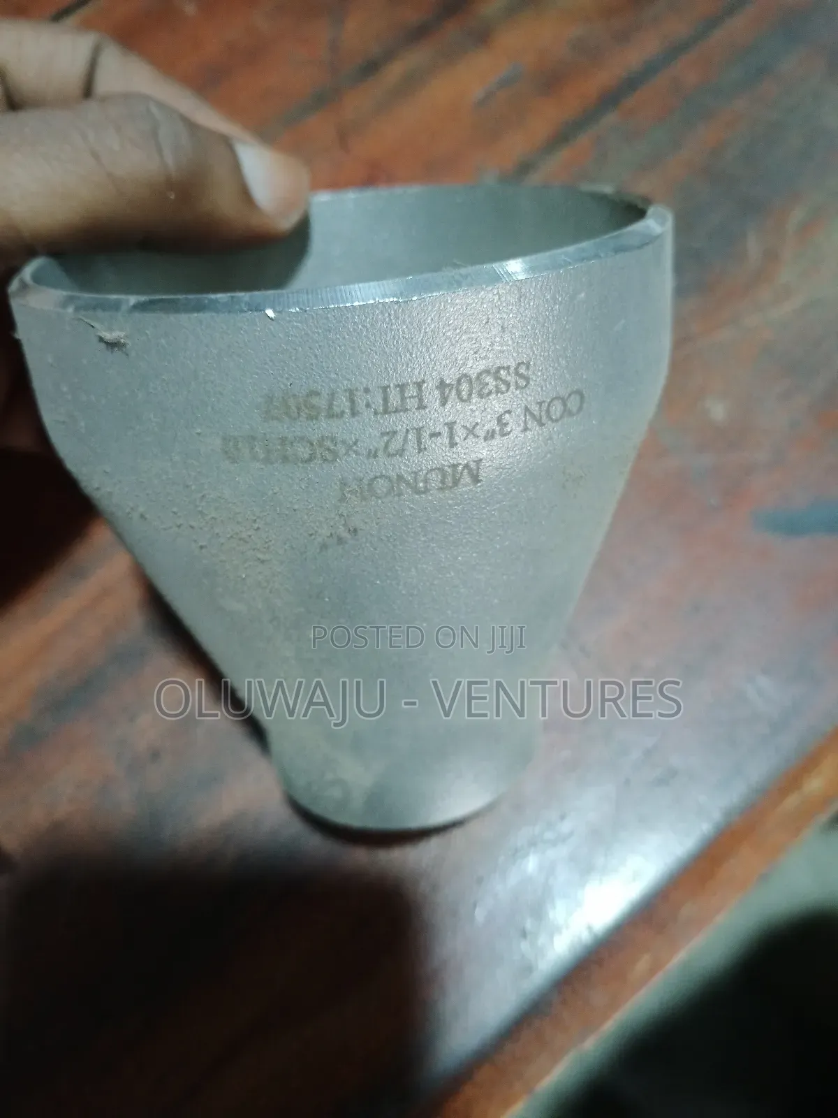 Stainless Reducer 3" by 1 ^1/2" SCH 10