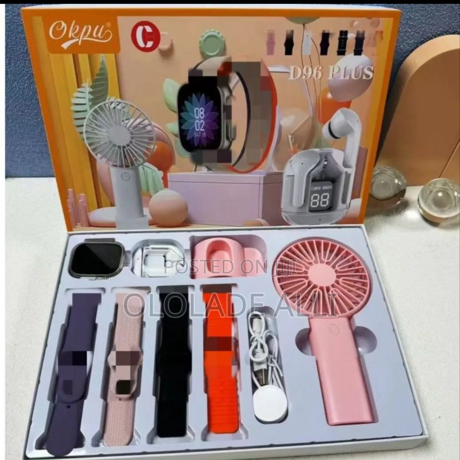 Ultra Smart Watch With Fan