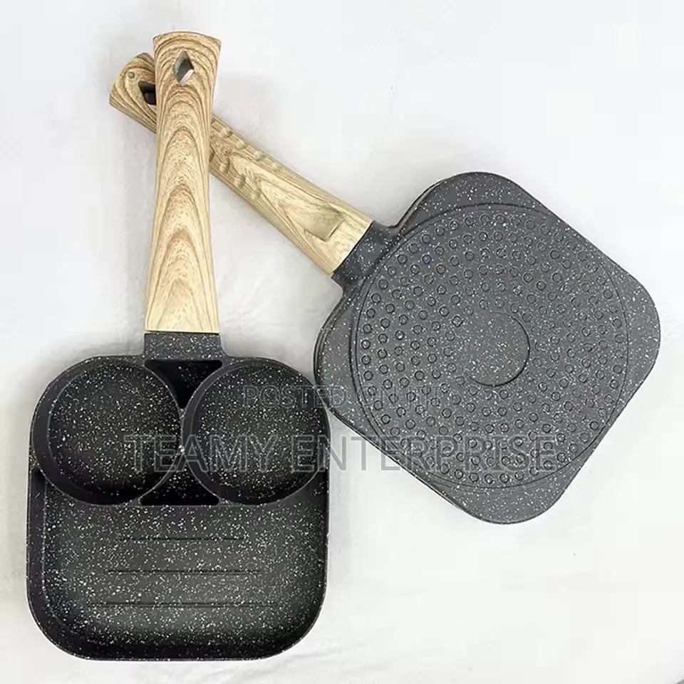 3 Sections Non-Stick Frying Pan