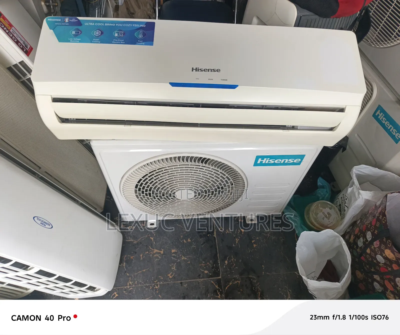Hisense Korean Used Ac 100% Copper Condenser 1.5hp Excellent Durabili