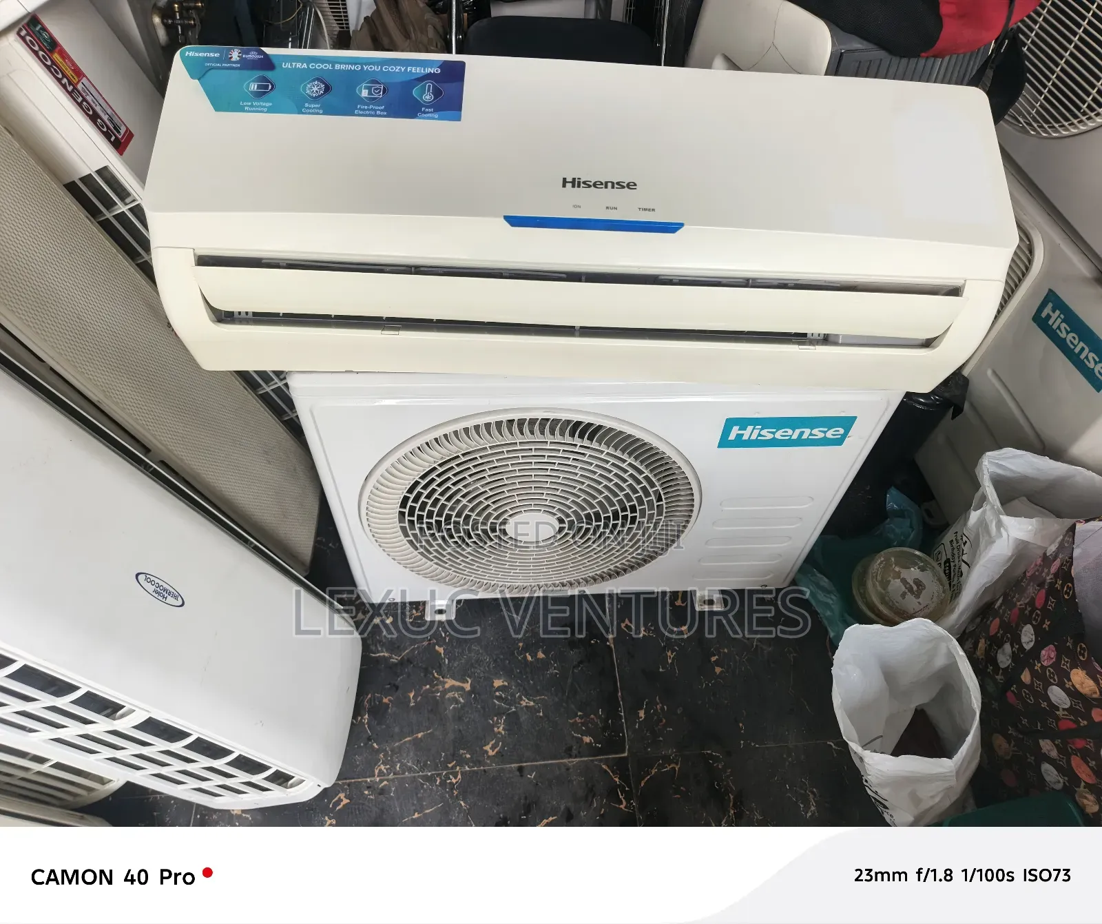 Hisense Korean Used Ac 100% Copper Condenser 1.5hp Excellent Durabili