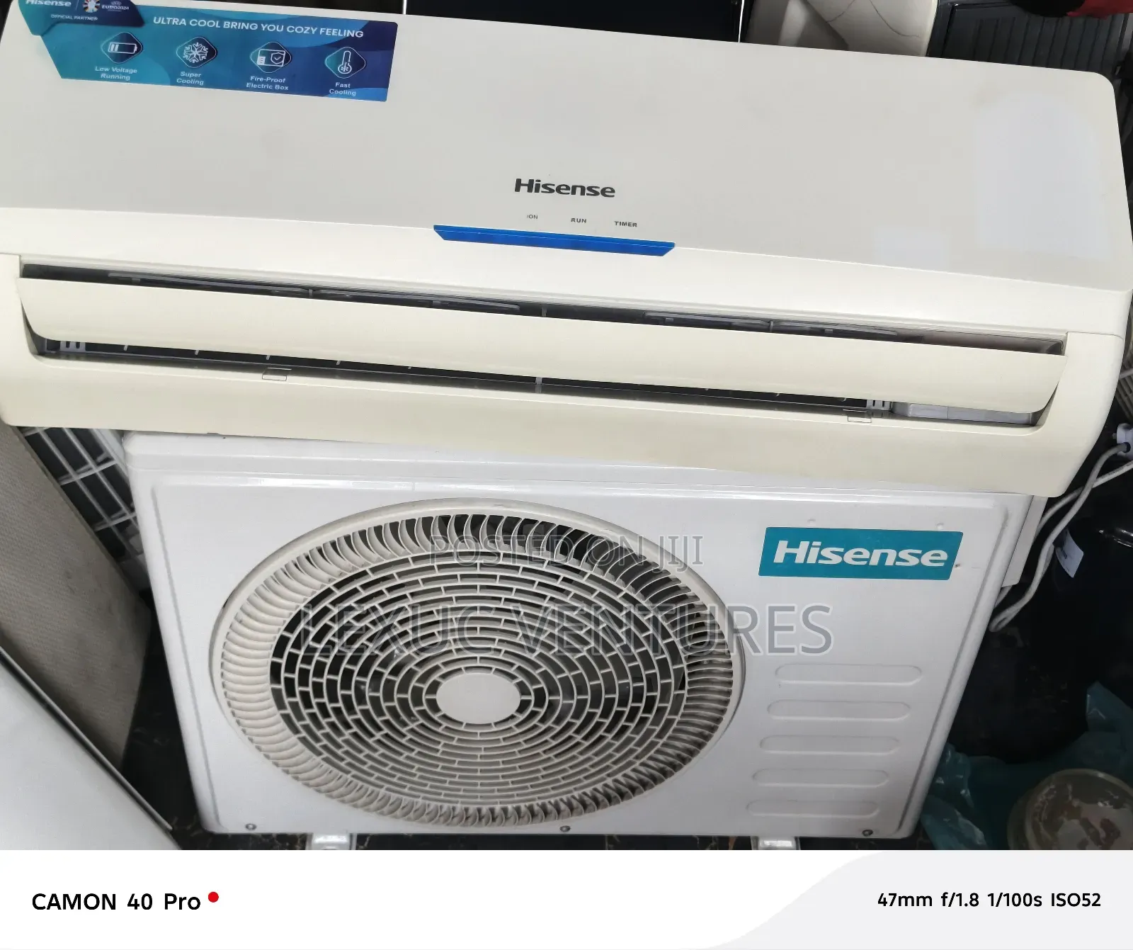 Hisense Korean Used Ac 100% Copper Condenser 1.5hp Excellent Durabili