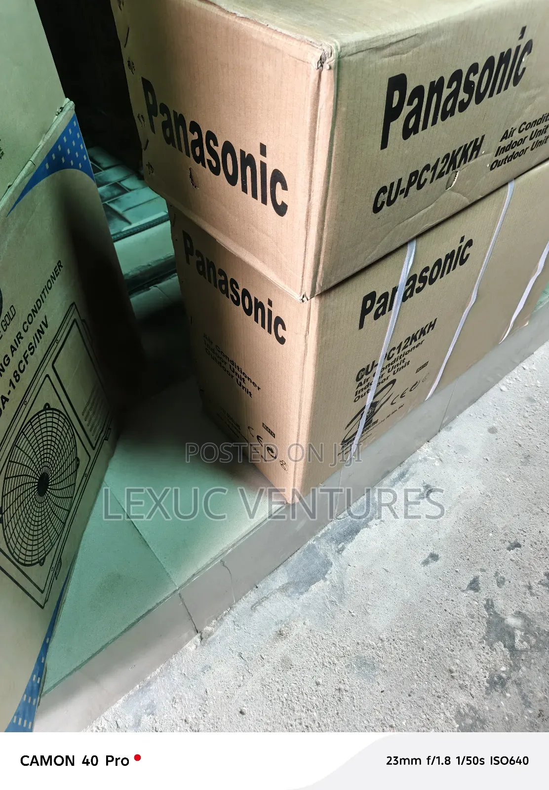 Brand New Panasonic Split Unit Ac 1.5hp 100% Copper Condenser