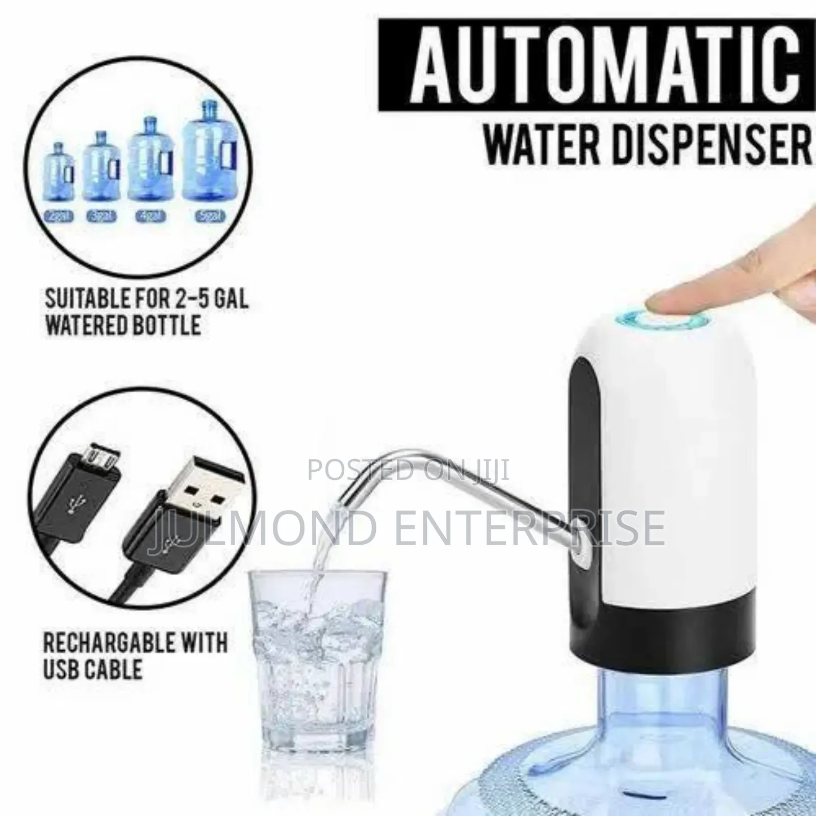 Mini Rechargeable Automatic Water Dispenser