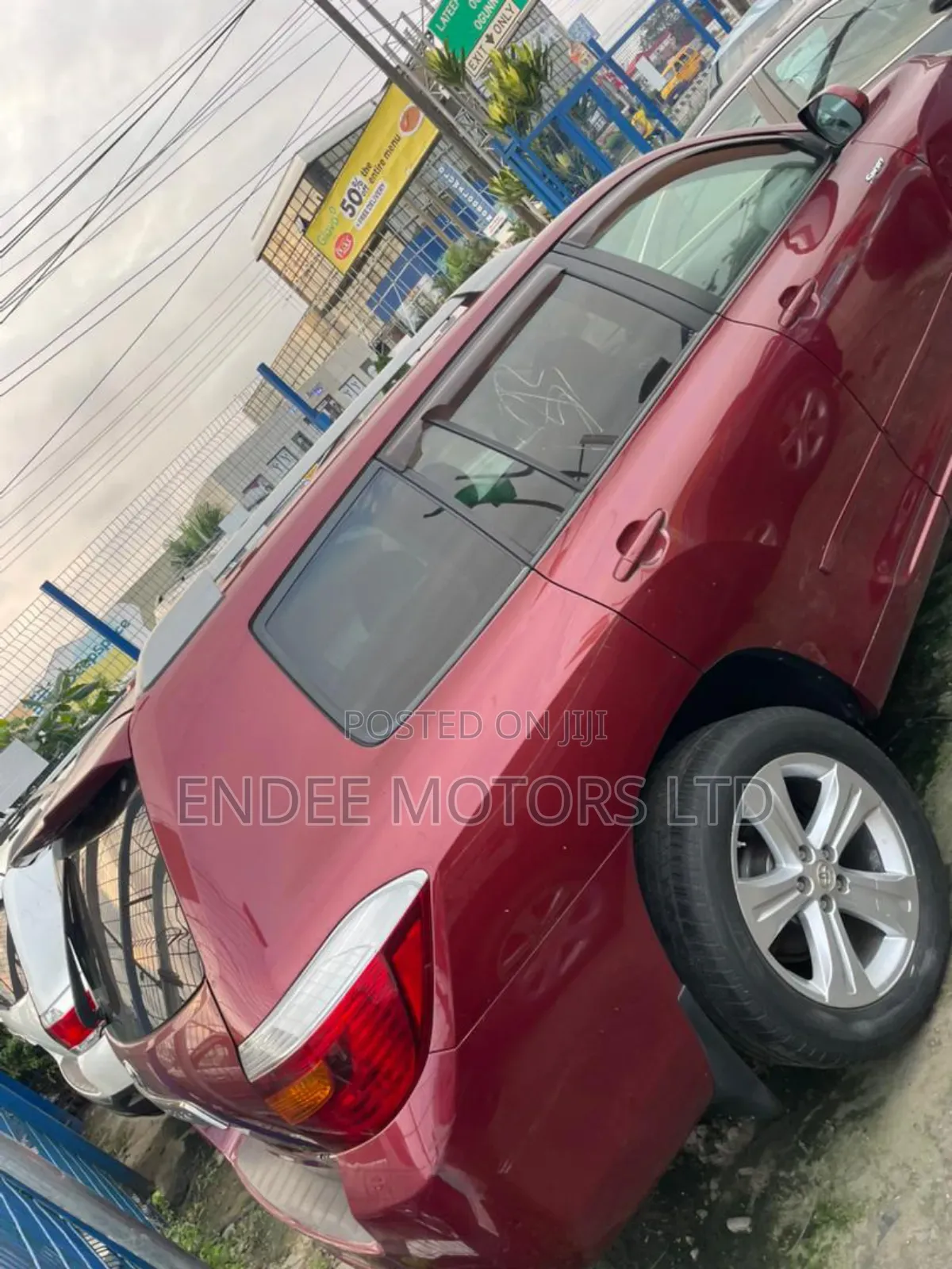 Toyota Highlander Sport 2010 Red