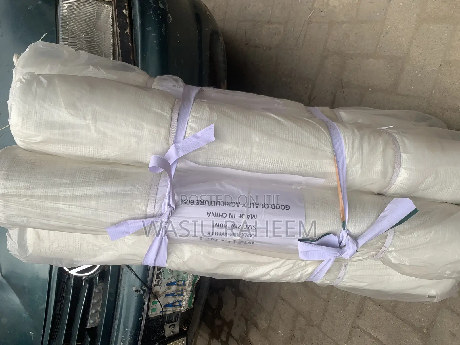 Original Shade Net White Color