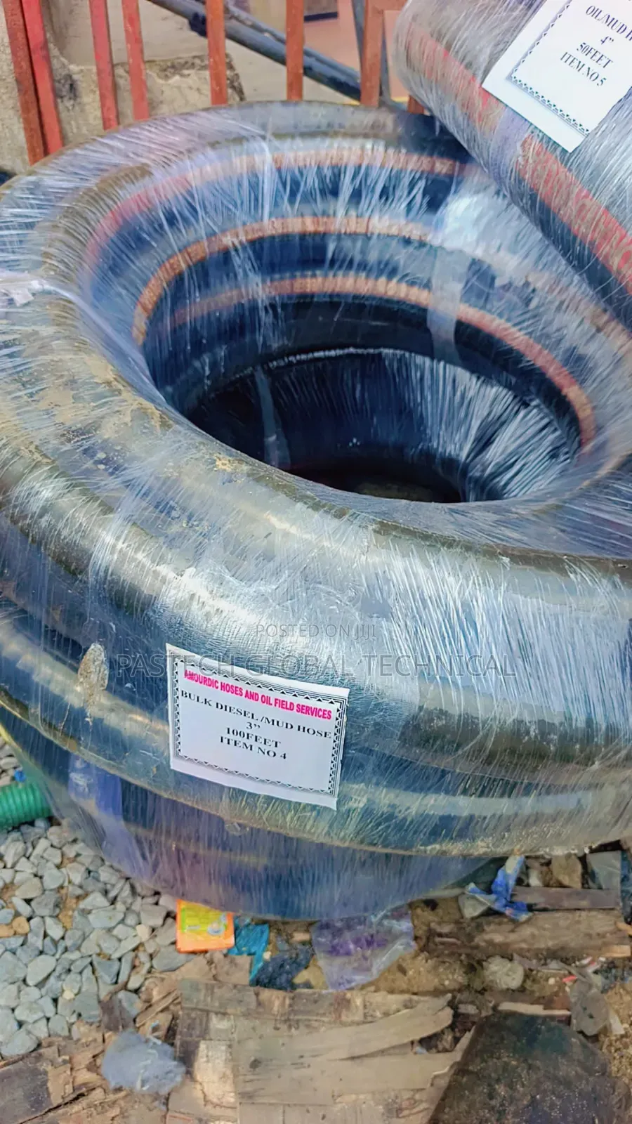 3" X 100ft Bulk Diesel Transfer Hose 200 Psi C/W Camlock Coupling