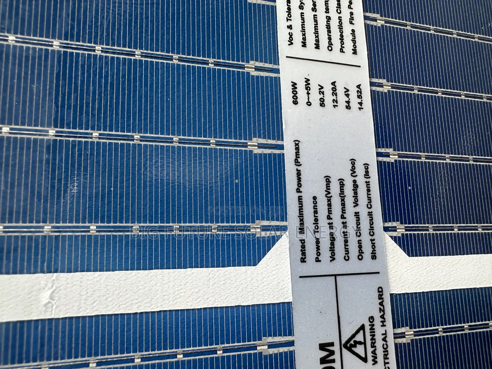 600watts Bificial Longi Solar Panel 144c
