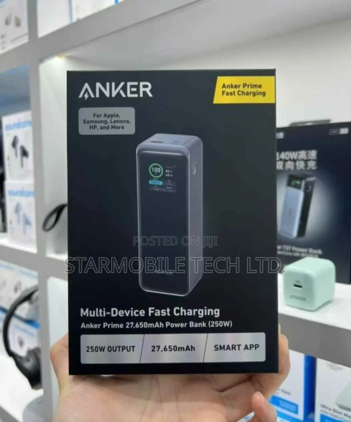 Anker Prime A1340 250w Power Bank With Temperature