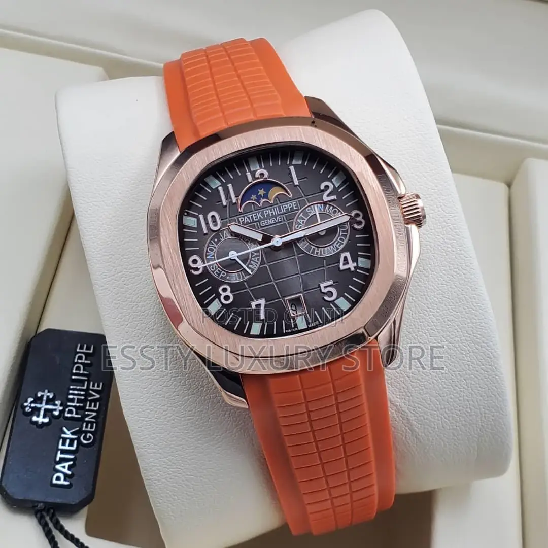 Automatic Moon Phase Patek Philippe Aquanaut Annual .