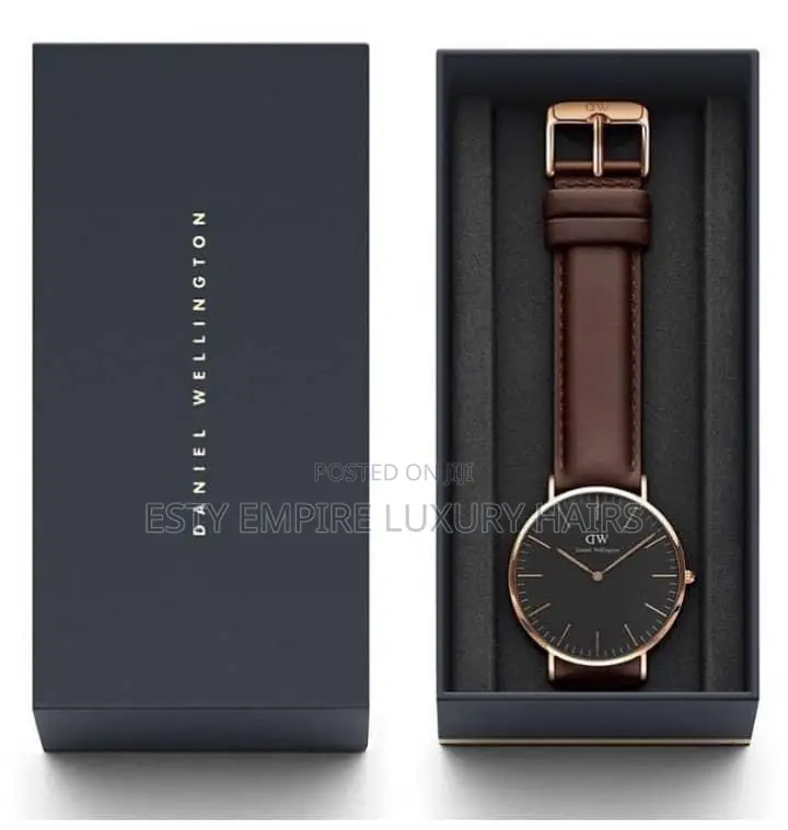 High Quality Luxury Daniel Wellington Leather Wristwatch