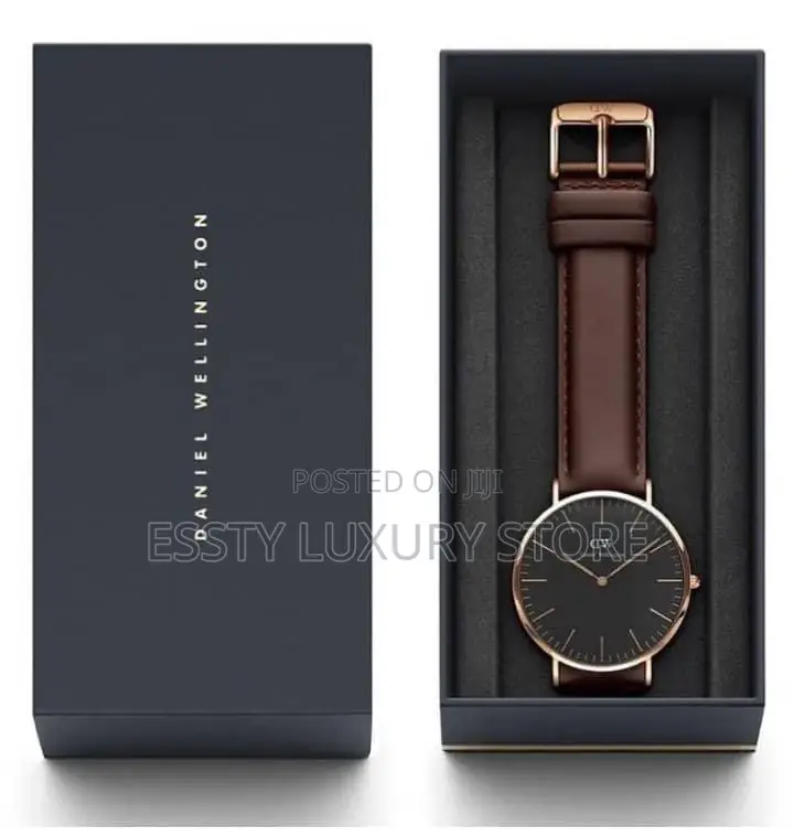High Quality Luxury Daniel Wellington Leather Wristwatch