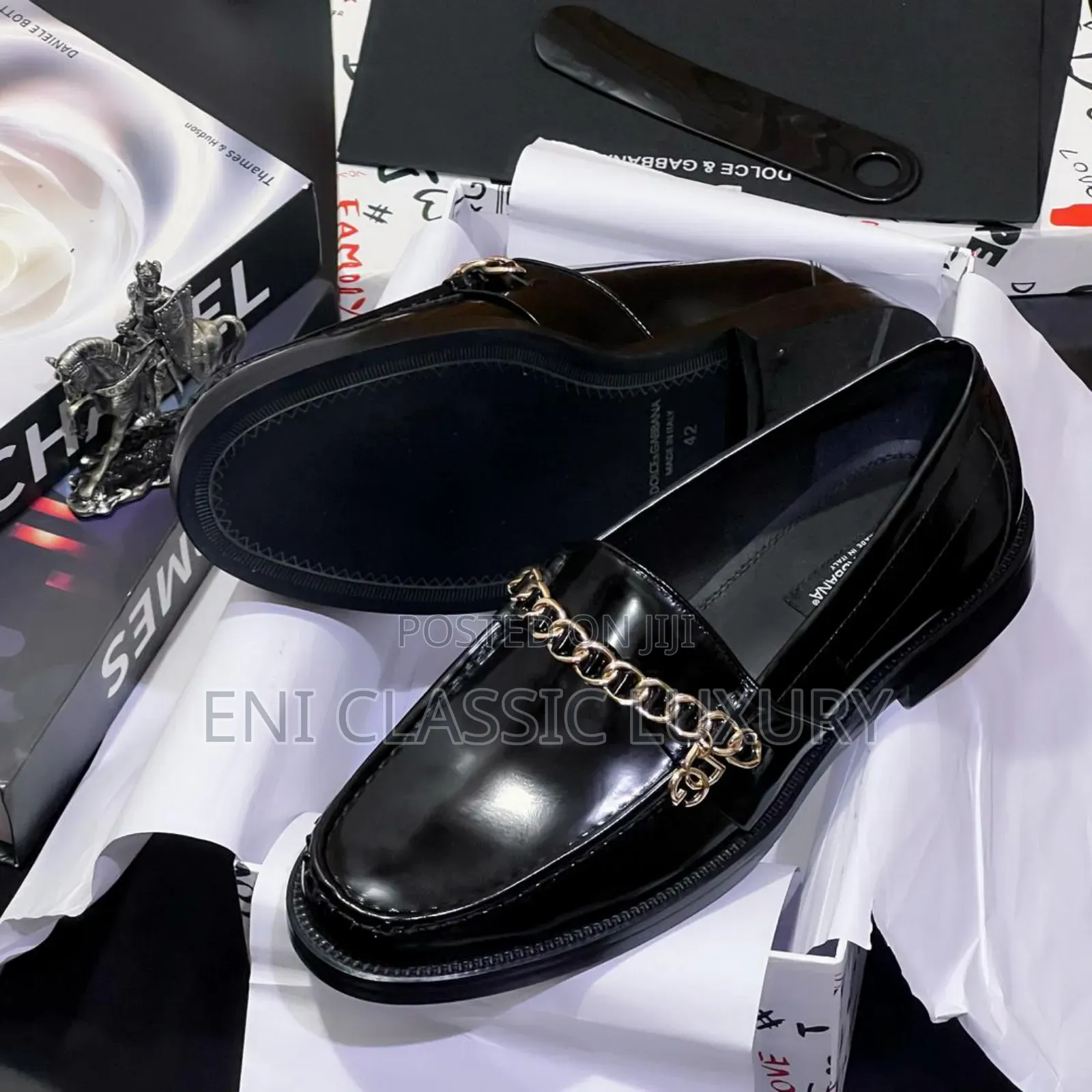 Pure Quality Luxury Men's Loafers Shoes Dolce Gabbana Well Branded