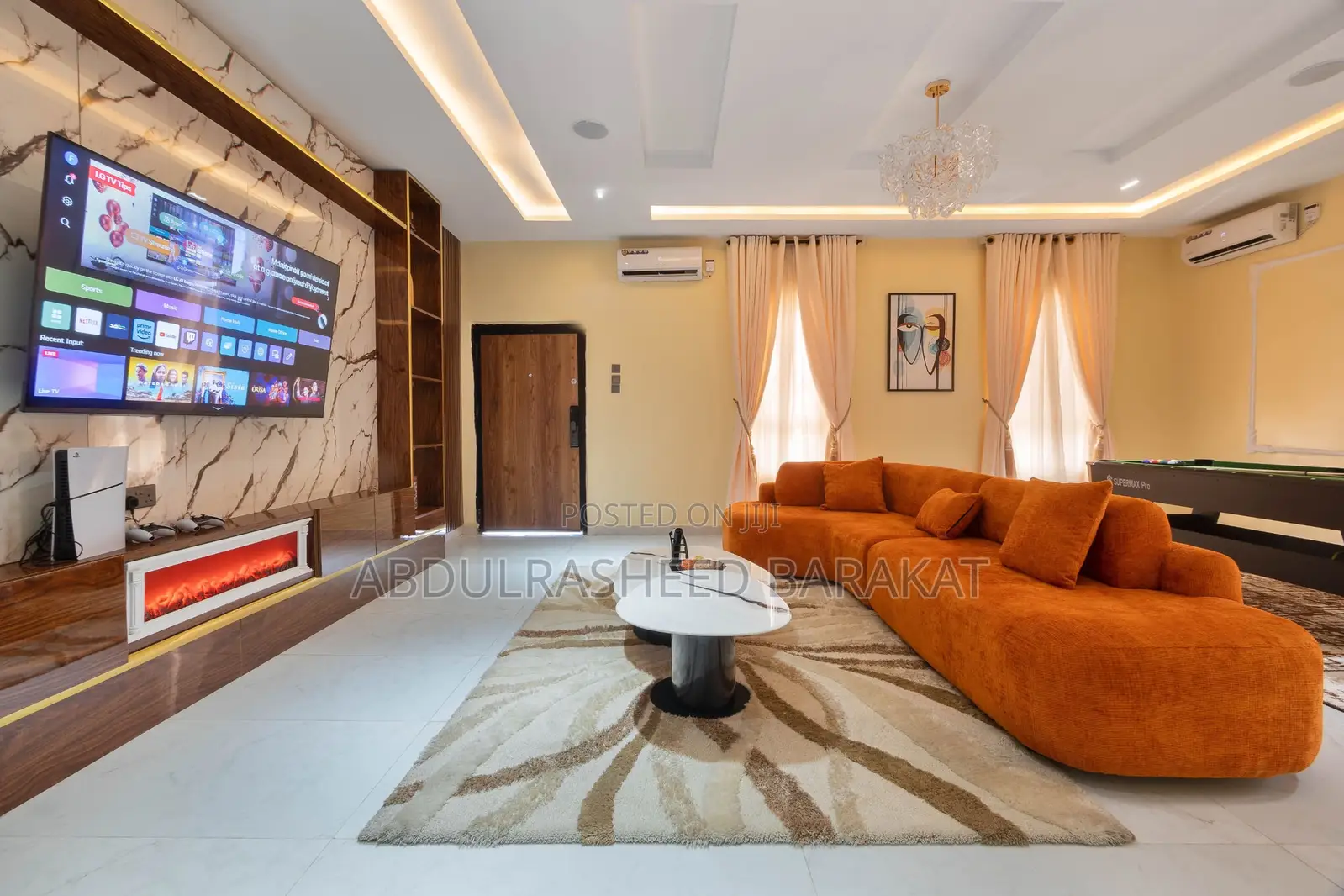 2 Bedroom With Balcony Snooker Board, Ps5, Swimming Pool, Gym
