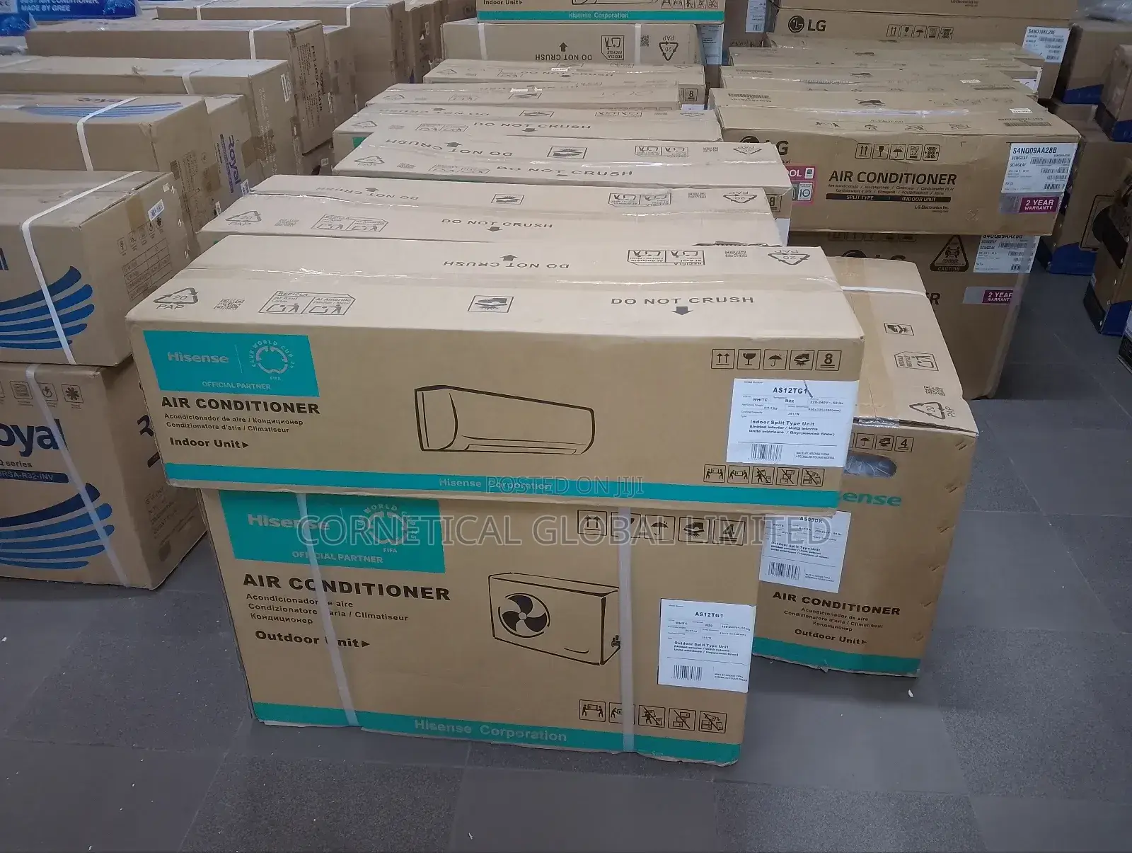 Hisense 1.5hp Inverter Split Unit Air Conditioner 100% Copper R410